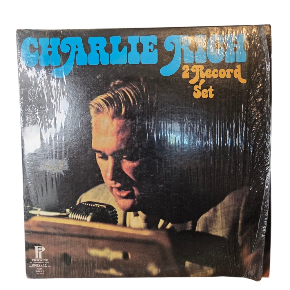 Charlie Rich 2 Record Set
